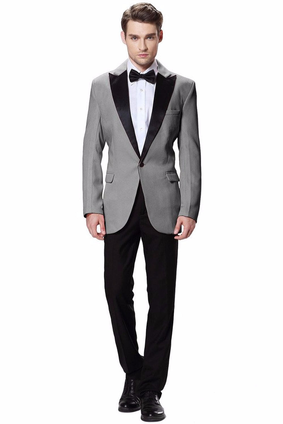 Tuxedo Shaw Slim Fit Blazer Suit  (Tuxedo)