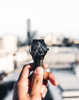 Matterhorn Black Marble / Black on Black Marble Watch