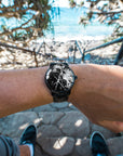 Matterhorn Black Marble / Black on Black Marble Watch