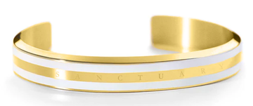 Sanctuary Classic Gold & White Bracelet