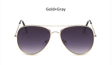 The One Gradient Purple Aviator Sunglasses