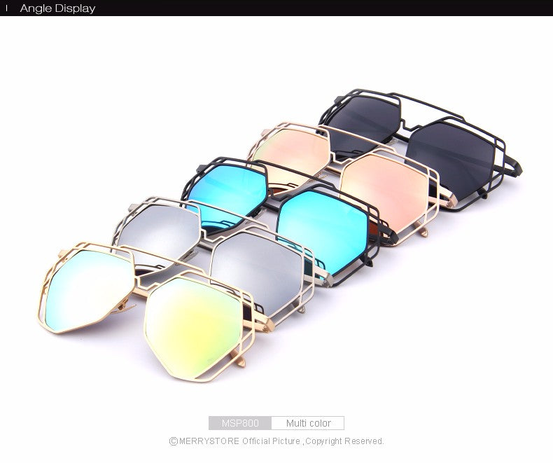 The Heptose Sunglasses Classic Designer Double-Bridge Shades
