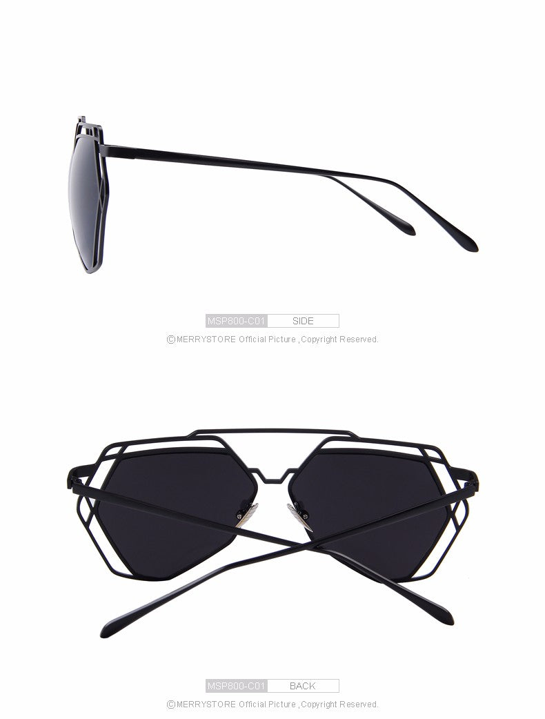 The Heptose Sunglasses Classic Designer Double-Bridge Shades